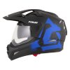 přilba Tour 2.0 Crew, CASSIDA (černá matná/modrá, plexi s přípravou pro Pinlock) 2026 (Velikost 2XL (63 až 64 cm))