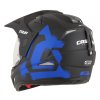 přilba Tour 2.0 Crew, CASSIDA (černá matná/modrá, plexi s přípravou pro Pinlock) 2026 (Velikost 2XL (63 až 64 cm))