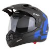přilba Tour 2.0 Crew, CASSIDA (černá matná/modrá, plexi s přípravou pro Pinlock) 2026 (Velikost 2XL (63 až 64 cm))