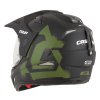 přilba Tour 2.0 Crew, CASSIDA (černá matná/tmavě zelená, plexi s přípravou pro Pinlock) 2026 (Velikost 2XL (63 až 64 cm))
