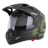 přilba Tour 2.0 Crew, CASSIDA (černá matná/tmavě zelená, plexi s přípravou pro Pinlock) 2026 (Velikost 2XL (63 až 64 cm))