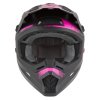 přilba Cross Cup 2 Crew Junior, CASSIDA, dětská (černá matná/růžová fluo) 2026 (Velikost L (51 až 52 cm))