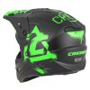 přilba Cross Cup 2 Crew Junior, CASSIDA, dětská (černá matná/zelená fluo) 2026 (Velikost L (51 až 52 cm))