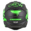 přilba Cross Cup 2 Crew Junior, CASSIDA, dětská (černá matná/zelená fluo) 2026 (Velikost L (51 až 52 cm))