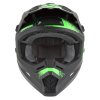 přilba Cross Cup 2 Crew Junior, CASSIDA, dětská (černá matná/zelená fluo) 2026 (Velikost L (51 až 52 cm))