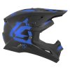 přilba Cross Cup 2 Crew Junior, CASSIDA, dětská (černá matná/modrá) 2026 (Velikost L (51 až 52 cm))