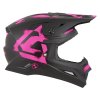 přilba Cross Cup 2 Crew, CASSIDA (černá matná/růžová fluo) 2026 (Velikost L (59 až 60 cm))