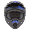 přilba Cross Cup 2 Crew, CASSIDA (černá matná/modrá) 2026 (Velikost 2XL (63 až 64 cm))