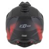 přilba XD1, ZED (černá matná/červená) 2026 (Velikost L (59 až 60 cm))