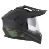 přilba XD1, ZED (černá matná/tmavě zelená) 2026 (Velikost L (59 až 60 cm))