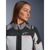 bunda STELLA ANDES V4 DRYSTAR, ALPINESTARS, dámská (tmavě šedá/světle šedá/černá/červená) 2026 (Velikost XS)