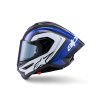 přilba SUPERTECH R10 ARIUS, ALPINESTARS (karbon/modrá/bílá) 2026 (Velikost XL (obvod 61 - 62 cm))