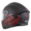 přilba Integral GT 2.1 Jawa Solid, CASSIDA (černá mat/červená lesk) (Velikost 2XL)