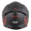 přilba Integral GT 2.1 Jawa Solid, CASSIDA (černá mat/červená lesk) (Velikost 2XL)