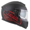 přilba Integral GT 2.1 Jawa Solid, CASSIDA (černá mat/červená lesk) (Velikost 2XL)