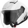 Mesh přilba s headsetem Outstar 2, SENA (lesklá bílá) (Velikost S)