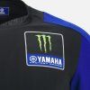 triko TEAM, Monster Energy Yamaha (černá,modrá) (Velikost S)