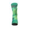 ponožky TYE DYE, UNDER SHIELD (zelená) (Velikost 37/41)
