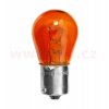 žárovka 24V 21W (patice BAU15s) oranžová