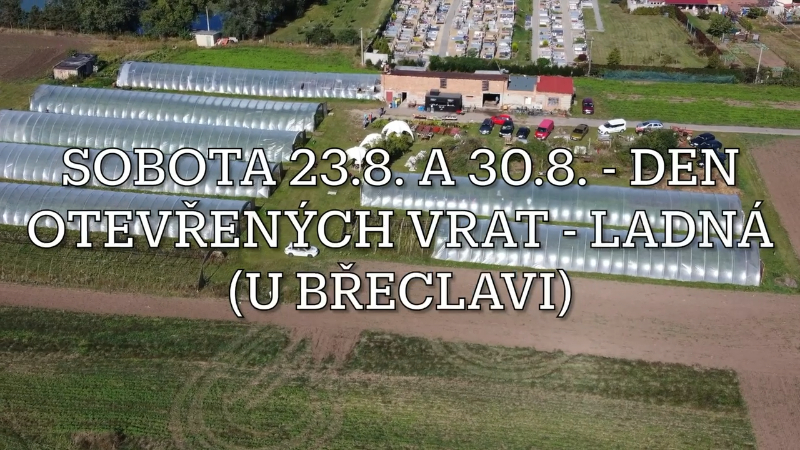 Otevřená vrata v srpnu 2025