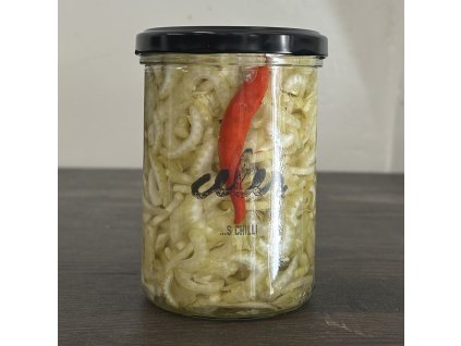 Řapíkatý celer ve sladkokyselém nálevu s chilli (440ml)