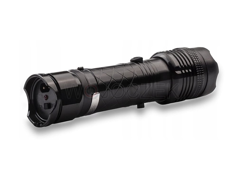 STUN GUN WITH FLASHLIGHT SABRE RED GS 1000SF 1 MILLION V + HOLSTER PR007.