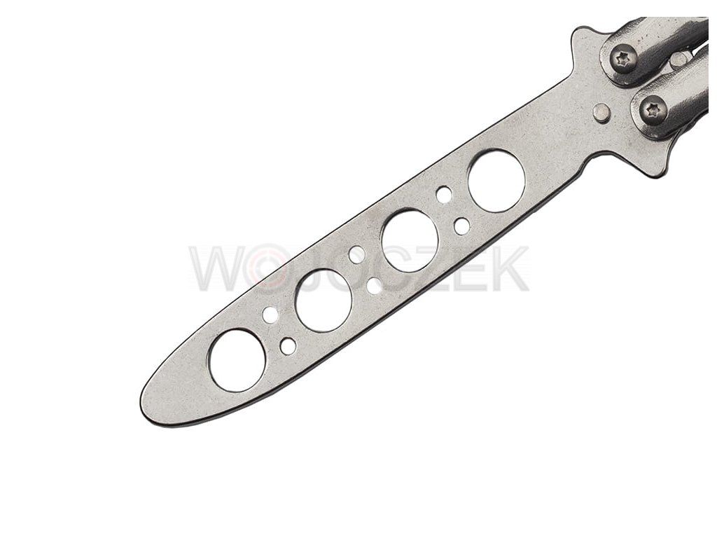 Training Folding Metal Butterfly Knife / Balisong – Caold Technology