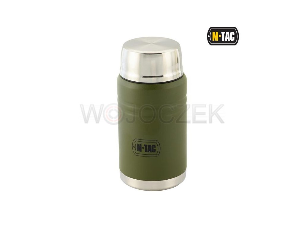 Food thermos with folding stainless steel spoon 750 ml - WOJOCZEK