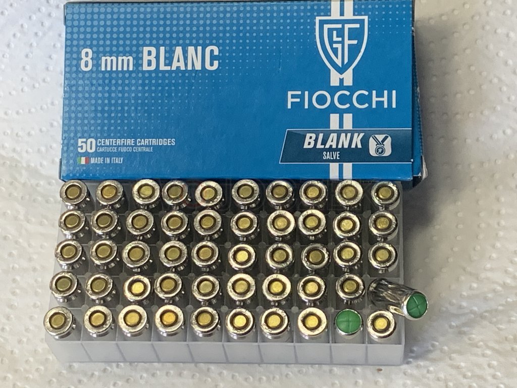 Blank cartidges Fiocchi 8mm