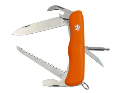 Nůž mikov noz 115 NH 6:BK knife oranžový pomarańczowy orange