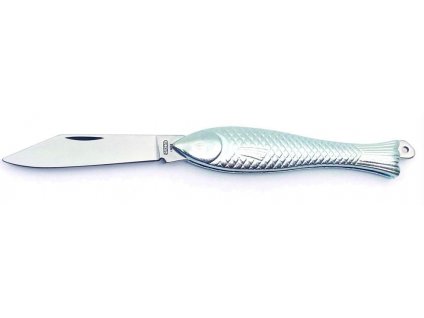 Nůž rybička stříbrná srebrna rybka mikov fish knife silver