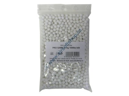 pro game 0 12g 1000pcs white 37435