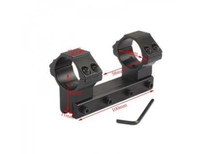 jednodilna montaz 11mm 25 4mm