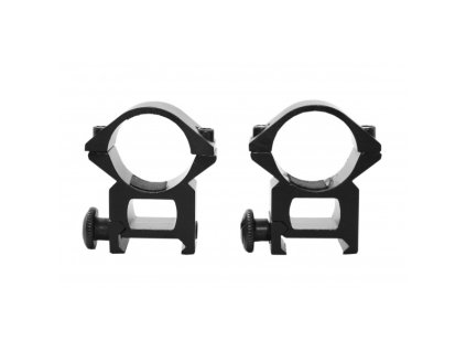 montaz puskohledu 22mm 25 4mm