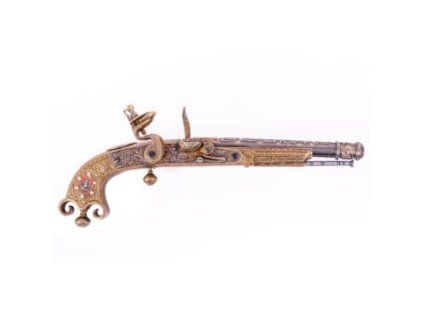 pistole flintlock skotsko 1760