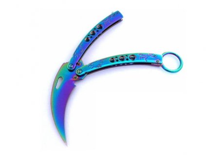 6.9′ ′ Thunderbolt Claw Karambit Butterfly Knife Otf Automatic Knife  Denfense - China Balisong, Karambat Claw