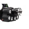 Čelovka X-BALOG 9x LED s 2x UV XM-L T6 + ZOOM + COB