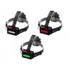 9x LED headlamp with 2x UV XM-L T6 + ZOOM + COB X-BALOG