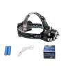 9x LED headlamp with 2x UV XM-L T6 + ZOOM + COB X-BALOG