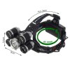 pol pm Latarka czolowa 5 x LED T6 CREE 15382 7