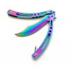 Motýlkový nůž motýlek duhový noz motylkowy motylek rainbow butterfly knife