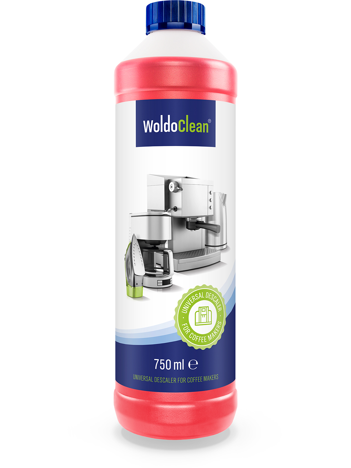 Odvápňováč pro kávovar s barevným indikátorem