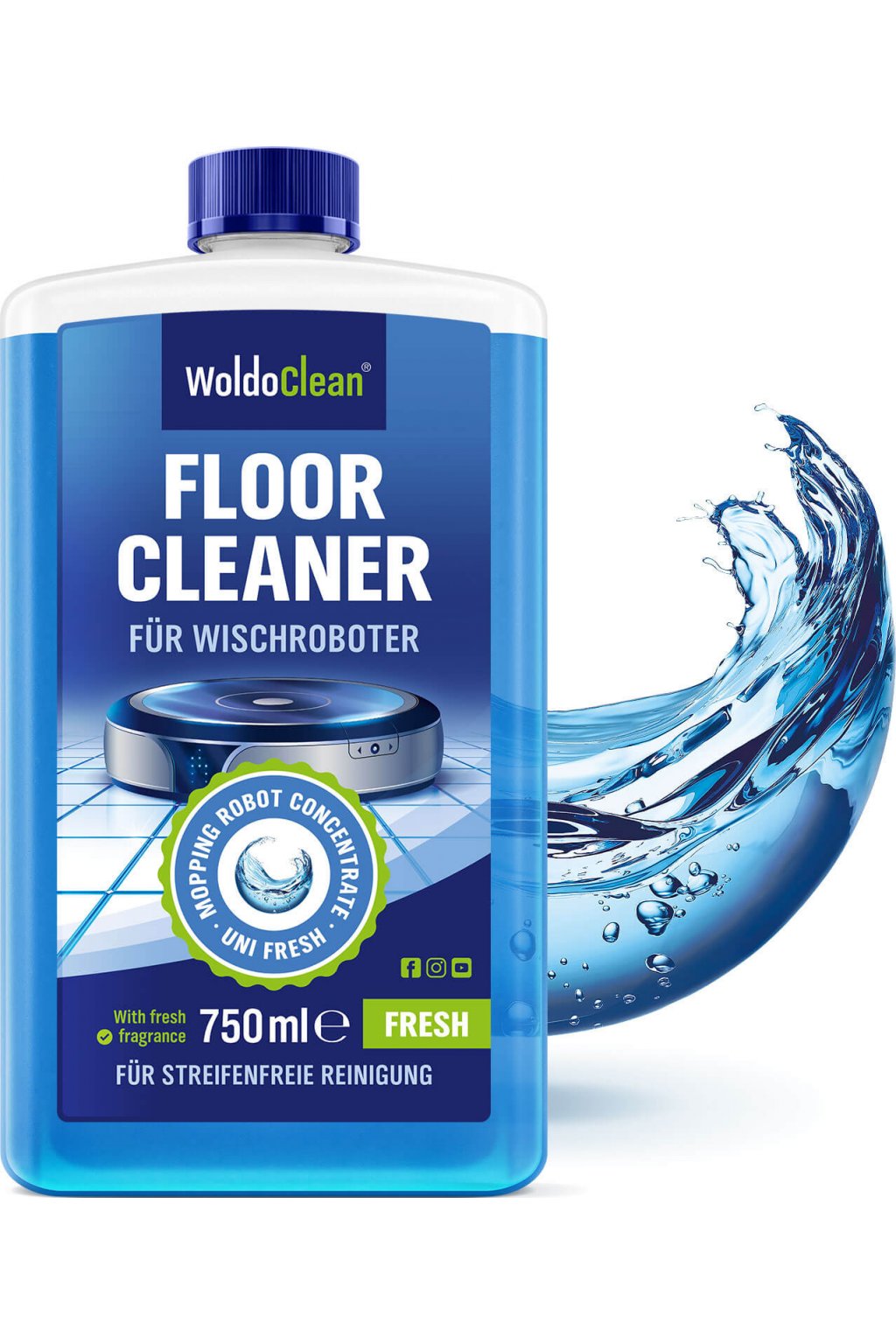 WoldoClean Floor Cleaner Uni Fresh 750ml 01 1er Vignette