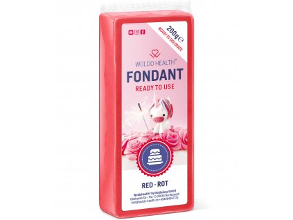 WoldoHealth Fondant 01 200g 1er rot