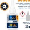 WoldoClean Sekundenkleber Metal Glue 08
