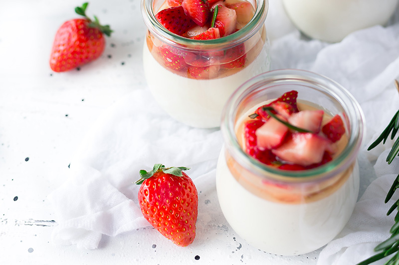 Jogurtová panna cotta bez výčitek