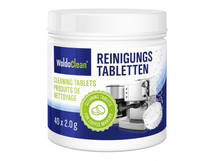 WoldoClean 190506 Reinigungstabletten 40x2g 00 Front Plus Tabletten