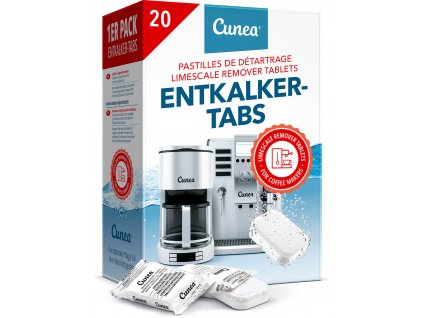 odvápňovací tablety do kávovaru Dolce gusto Delonghi Tassimo Jura Bosch Siemens Saeco 20 ks