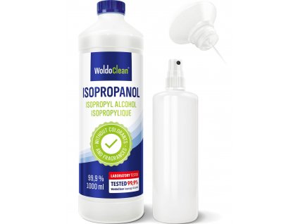 Isopropanol 1000 ml + lahvička