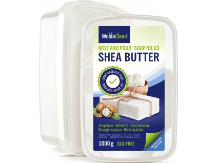 WoldoClean Rohseife Shea Butter 1000g 01 1er